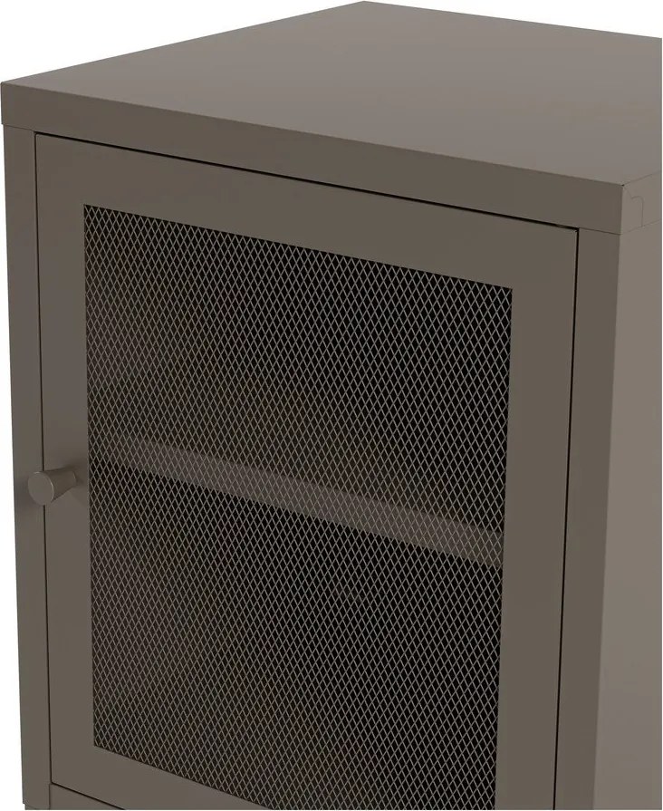 Sivý nočný stolík Fayna – Marckeric