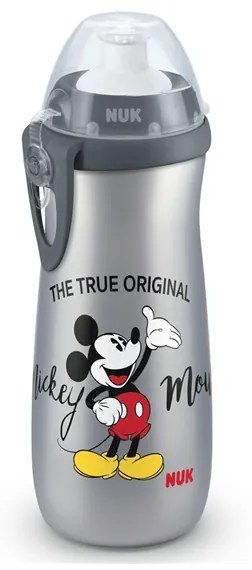 NUK NUK Detská fľaša NUK Sports Cup Disney Cool Mickey 450 ml grey Sivá |