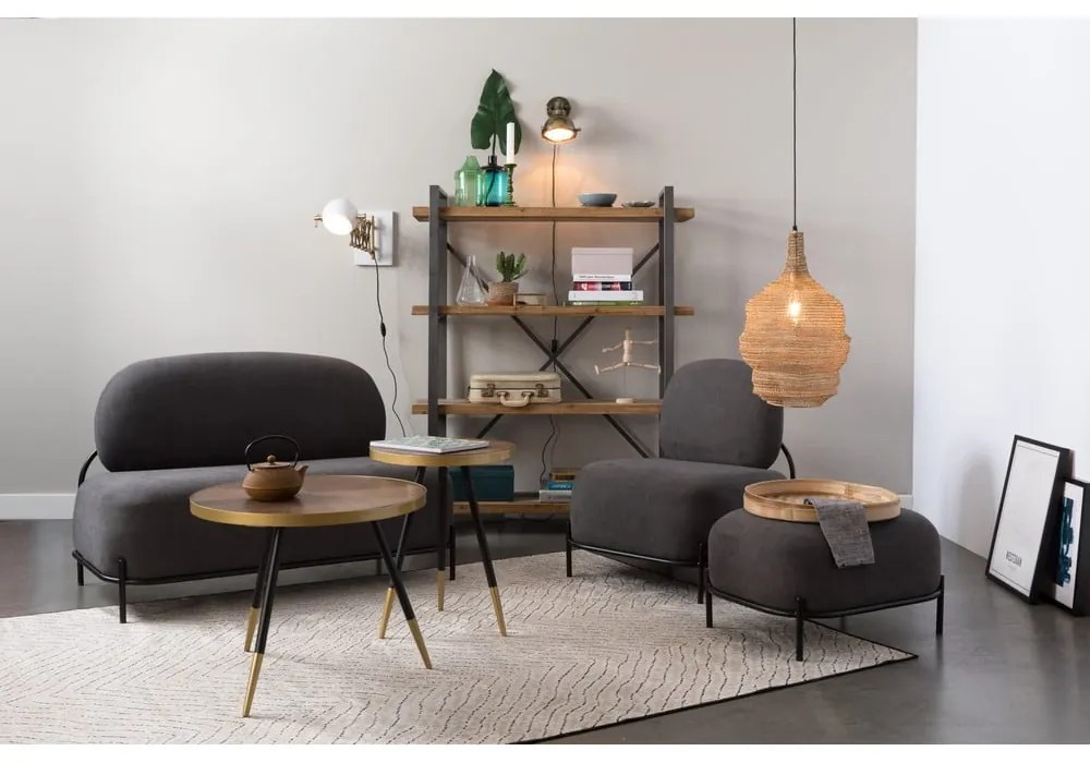 Žltá podnožka White Label Polly