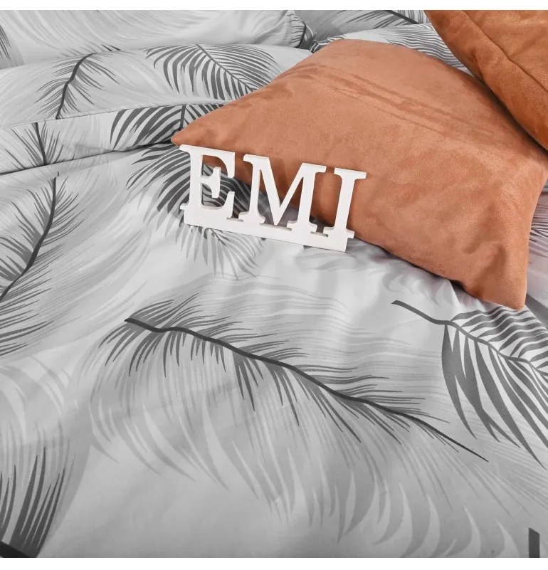 Obliečky bavlnené Flame EMI, Štandardný set jednolôžko obsahuje 1x 140x200 + 1x 70x90