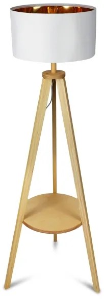 Stojacia lampa 1xE27/40W/230V biela