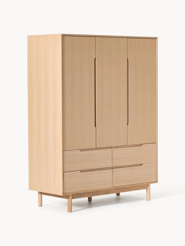Šatníková skriňa Cassy, 3-dverová
