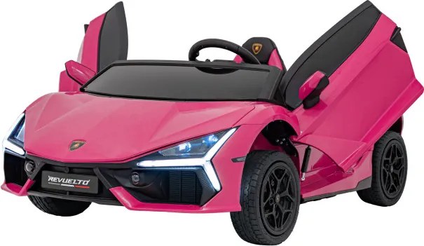 Elektrické autíčko Lamborghini Revuelto XL STRONG ružové