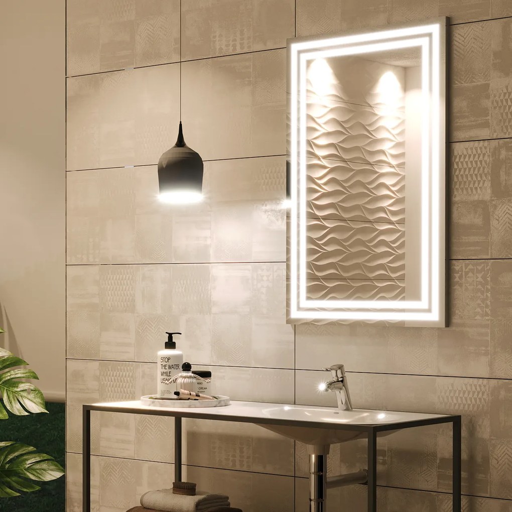 Zrkadlo do kúpeľne s LED osvetlením M3 premium