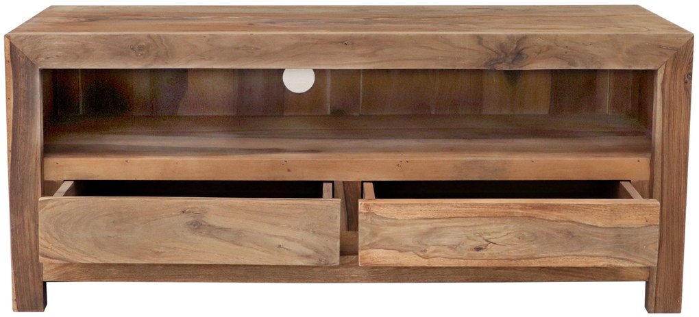 furniture-nabytek.cz - Drevený stolík pod tv z masívu palisander 120x50x45