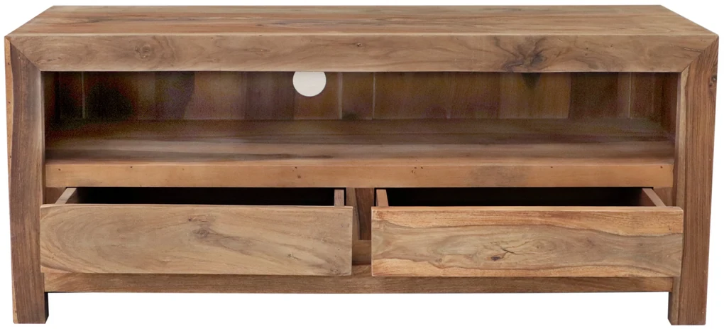 furniture-nabytek.cz - Drevený stolík pod tv z masívu palisander 120x50x45