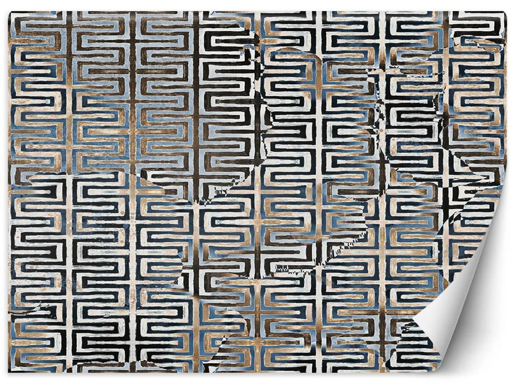 Gario Fototapeta Zlatý geometrický vzor, glamour Materiál: Vliesová, Rozmery: 200 x 140 cm