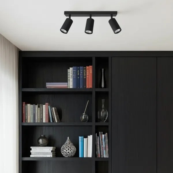 Brilagi - Bodové svietidlo SELE MODERN 3xGU10/30W/230V čierne