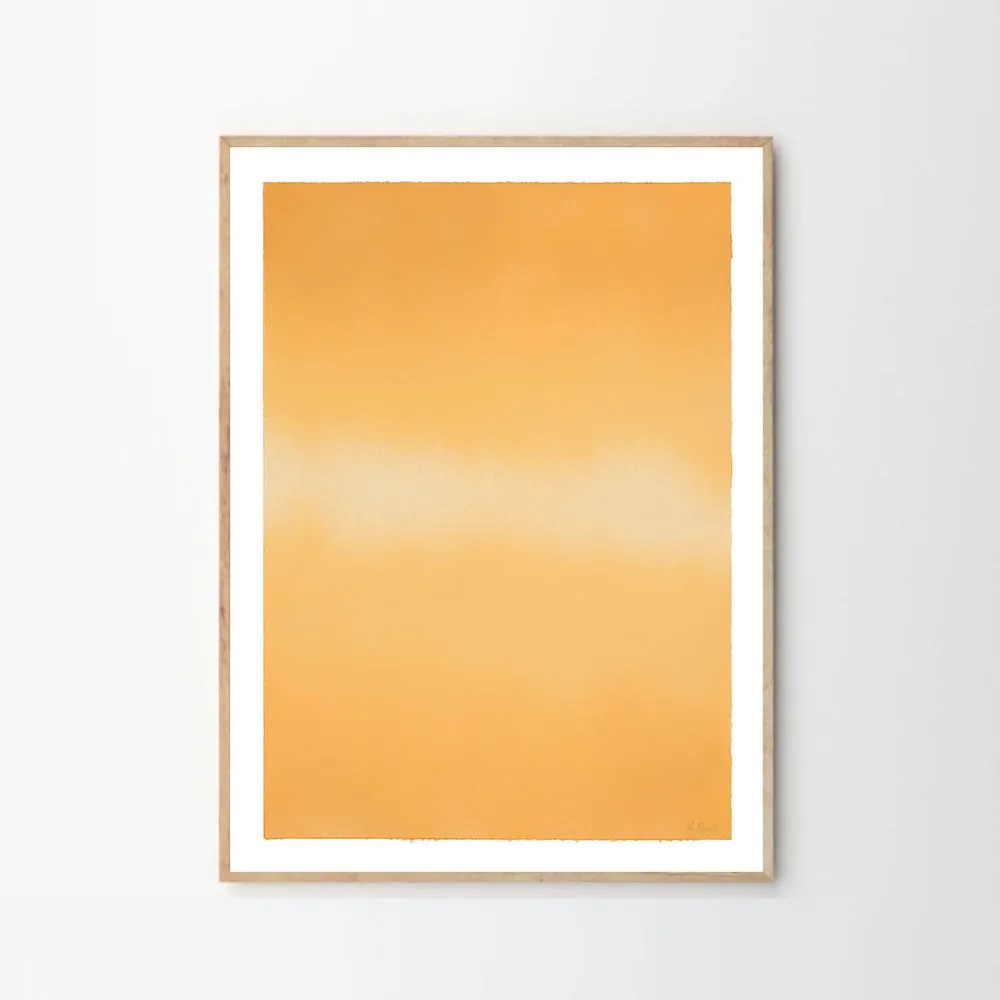 The Poster Club Plagát Yellow Interstellar by Anne Nowak 30x40 cm
