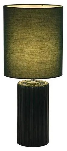 Searchlight EU22353GR - Stolná lampa GROOVE 1xE14/60W/230V zelená