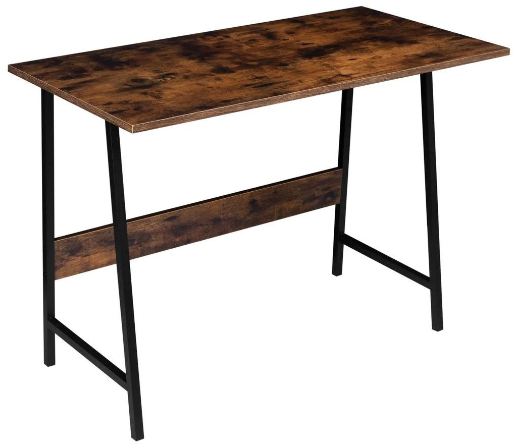 Loftový písací stôl SKAGEN dub rustikálny