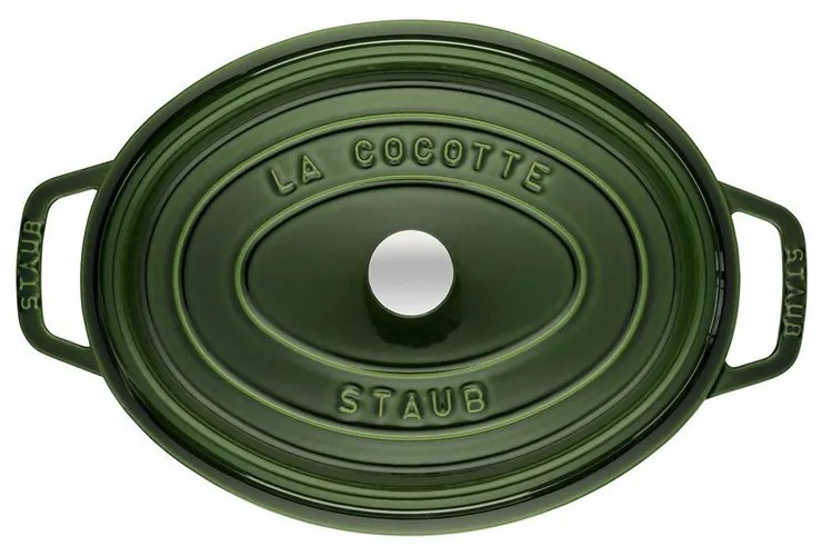 Staub Hrniec STAUB oválny 33 cm zelený 6,7 l