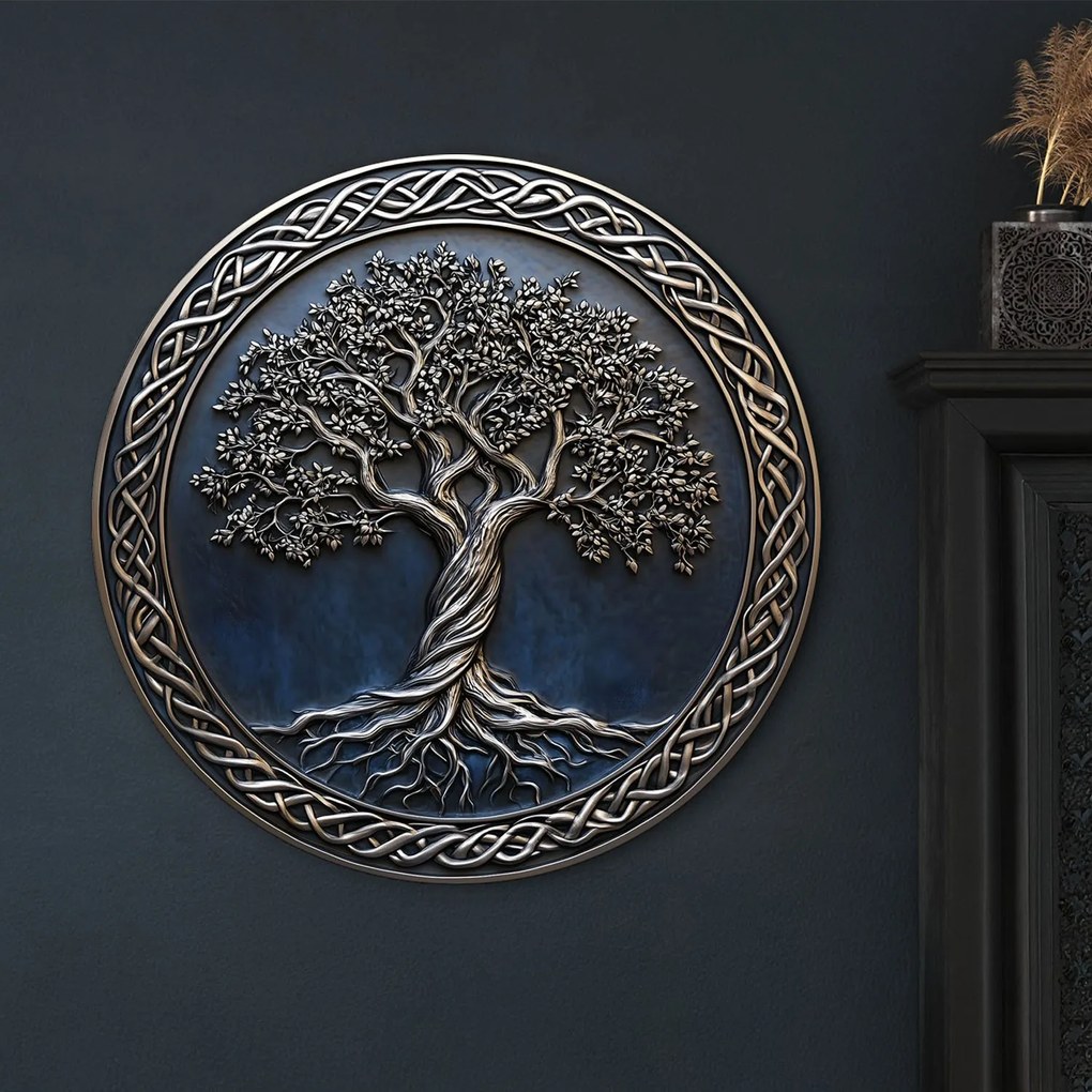 DUBLEZ | Falias - Kruhový strom života na stenu