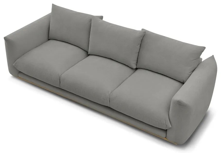 Sivá pohovka 265 cm Ernest – Bobochic Paris