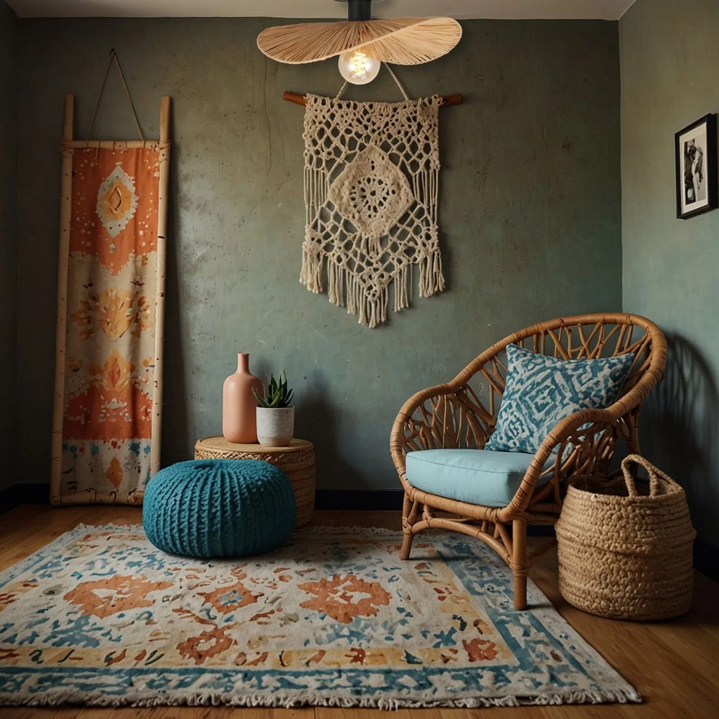 Toolight Toolight, stropné svietidlo 1xE27, APP1827-1CP, čierna-hnedá, OSW-09318