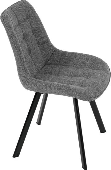 Jedálenská stolička sivá HC-465 GREY2
