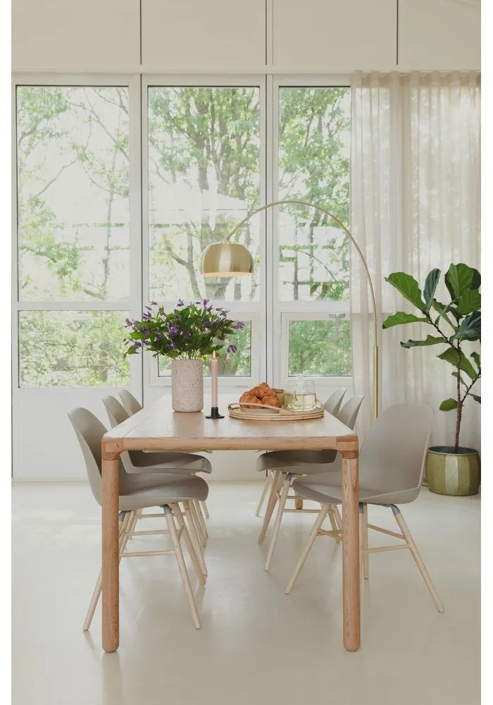 Béžové jedálenské stoličky v súprave 2 ks Albert – Zuiver