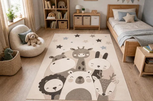 Koberec KIDDO 5637 krémový / béžový