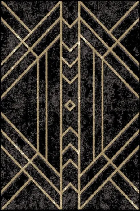 Koberec Agnella Tempo Gate čierny