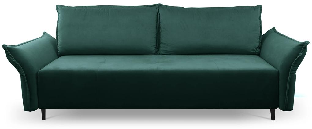 Pohovka dvojsedačka Naples Sofa (tmavozelená). Vlastná spoľahlivá doprava až k Vám domov. 1041182