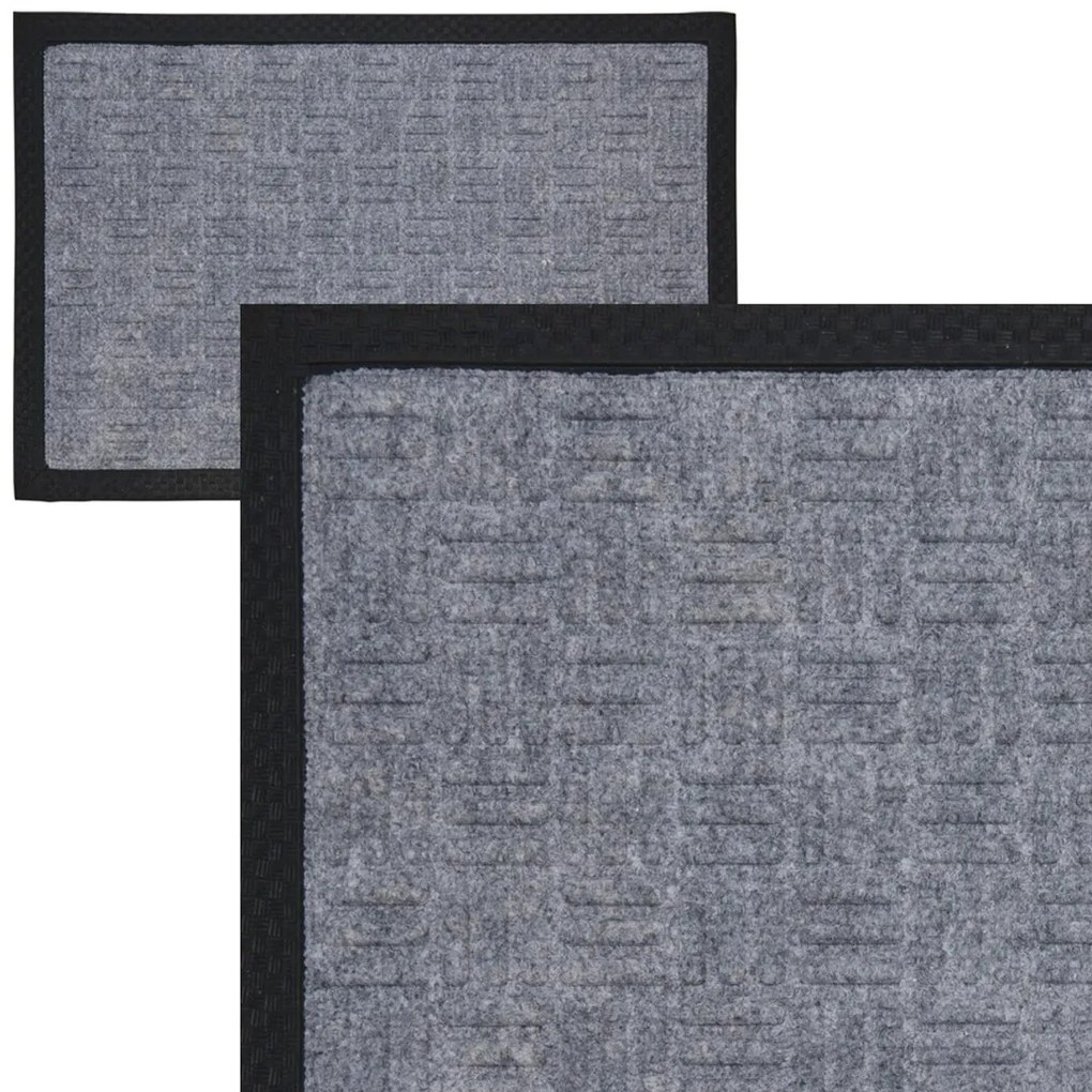 Vonkajšia rohožka Simple Gray, 60x40 cm