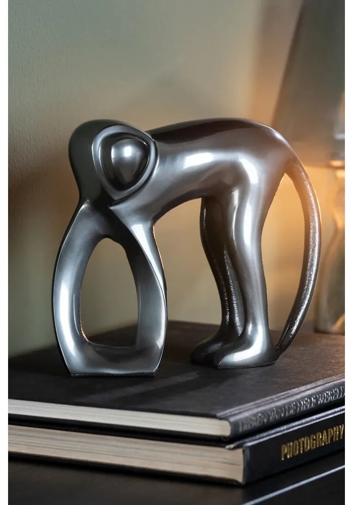 Kovová soška (výška 15 cm) Monkey – PT LIVING