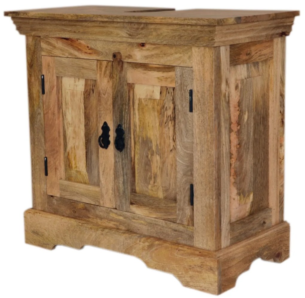 furniture-nabytek.cz - Kúpeľňová skrinka 70 cm z masívu mango 70x65x35
