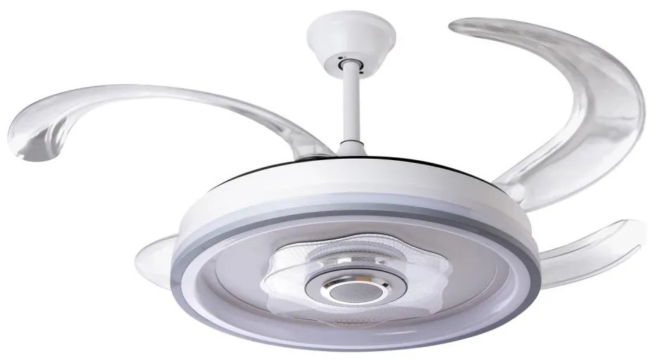 LED Stmievateľný stropný ventilátor LED/70W/230V + diaľkové ovládanie