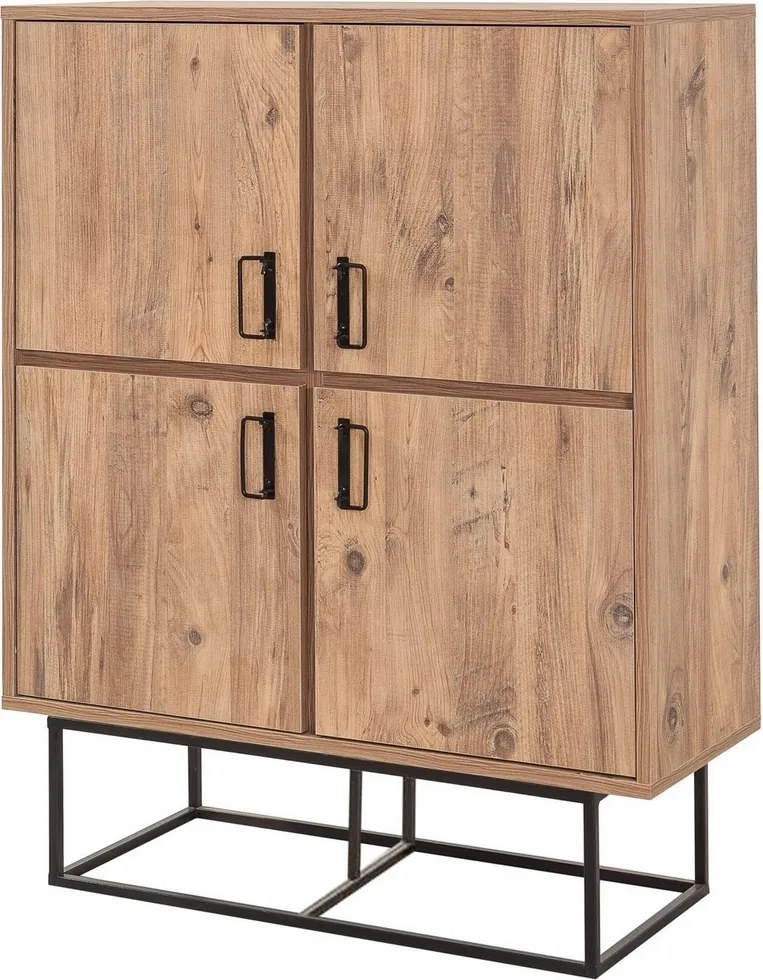 Skrinka Quantum Atlantic Pine and Black