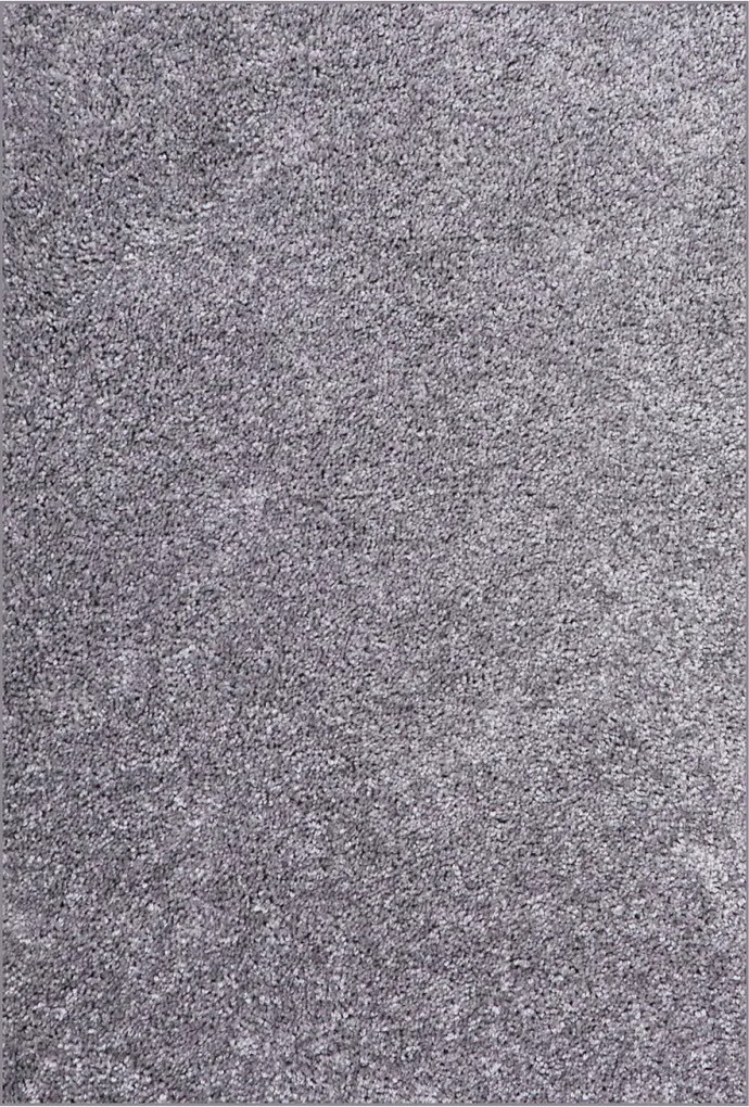 Kusový koberec Velur Ultra strieborný, 160x200, šedá, obývacia izba, AladinWorld Expres