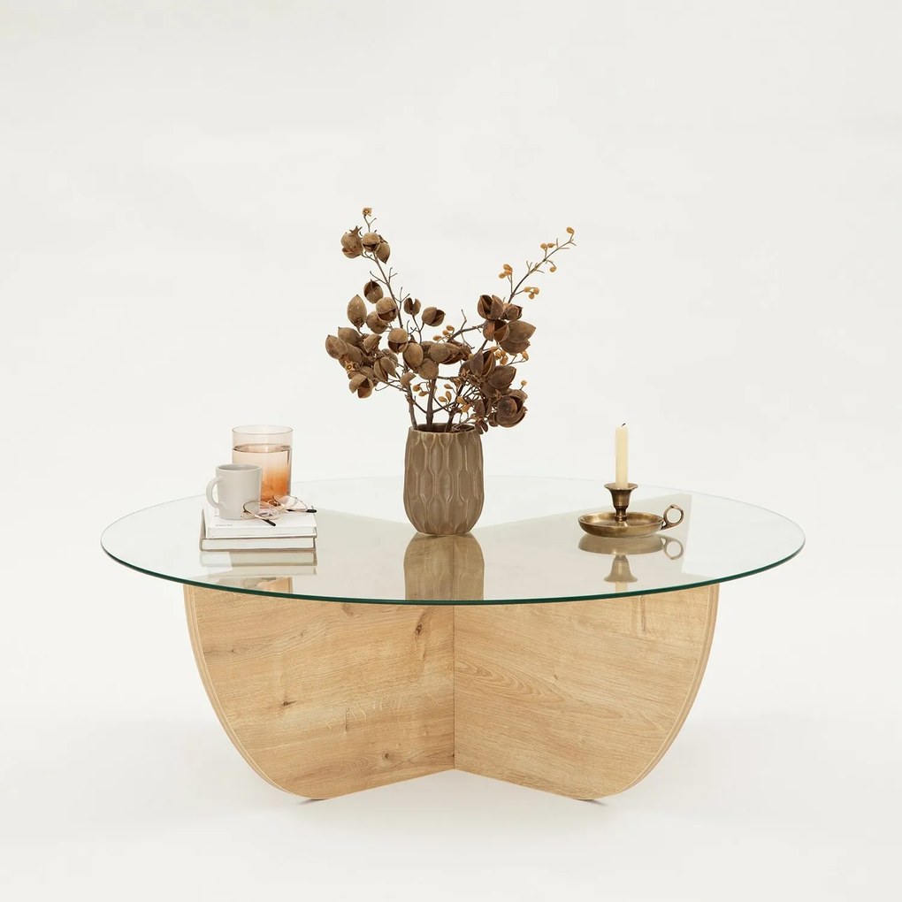 Konferenčný stolík Lily dub safírový