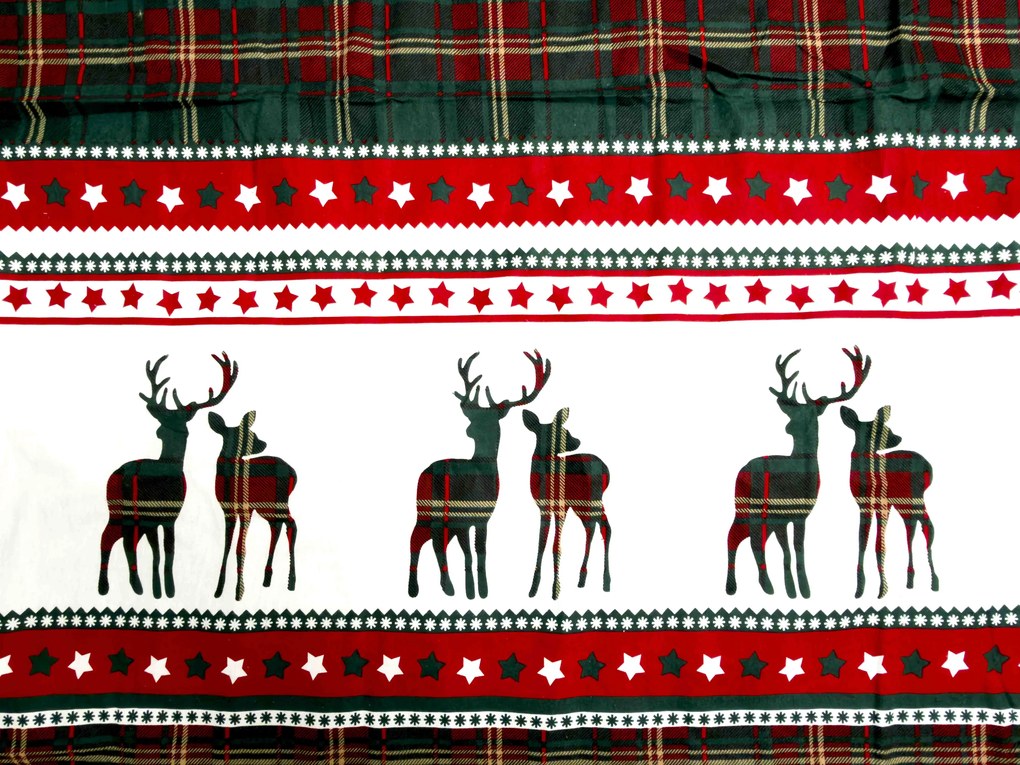 Flanelové obliečky FJORDEN zelené Rozmer obliečky: 70 x 90 cm | 140 x 200 cm