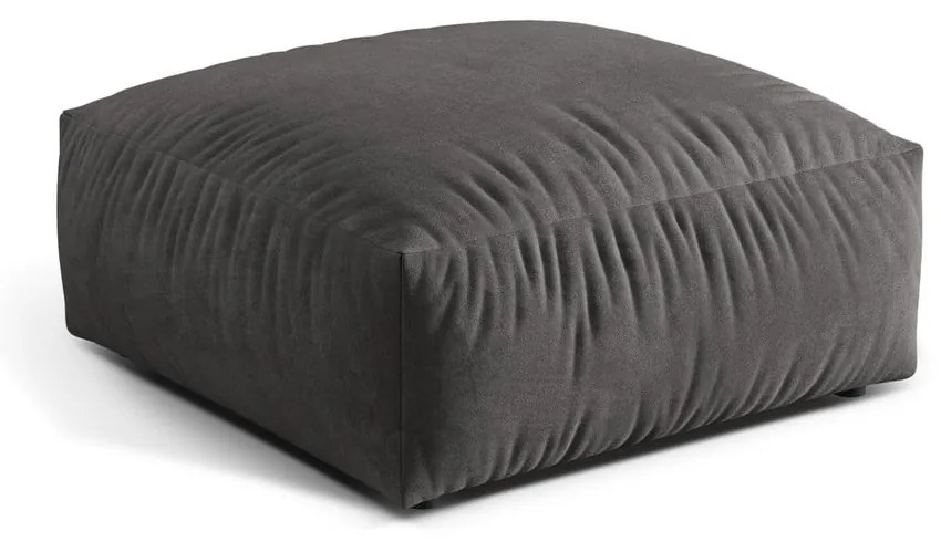 Sivá zamatová modulárna podnožka Martina – Micadoni