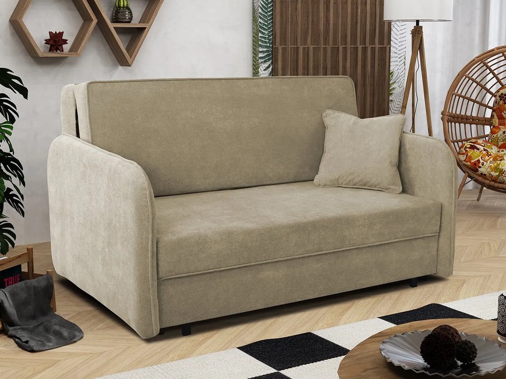 Rozkladacia pohovka Carivia Loft III (béžová) (s úl. priestorom). Vlastná spoľahlivá doprava až k Vám domov. 1121995