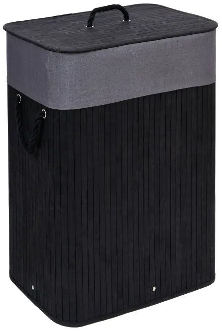 Kôš na bielizeň čierny / sivý