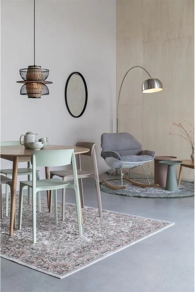 Stojacia lampa White Label Metal Bow