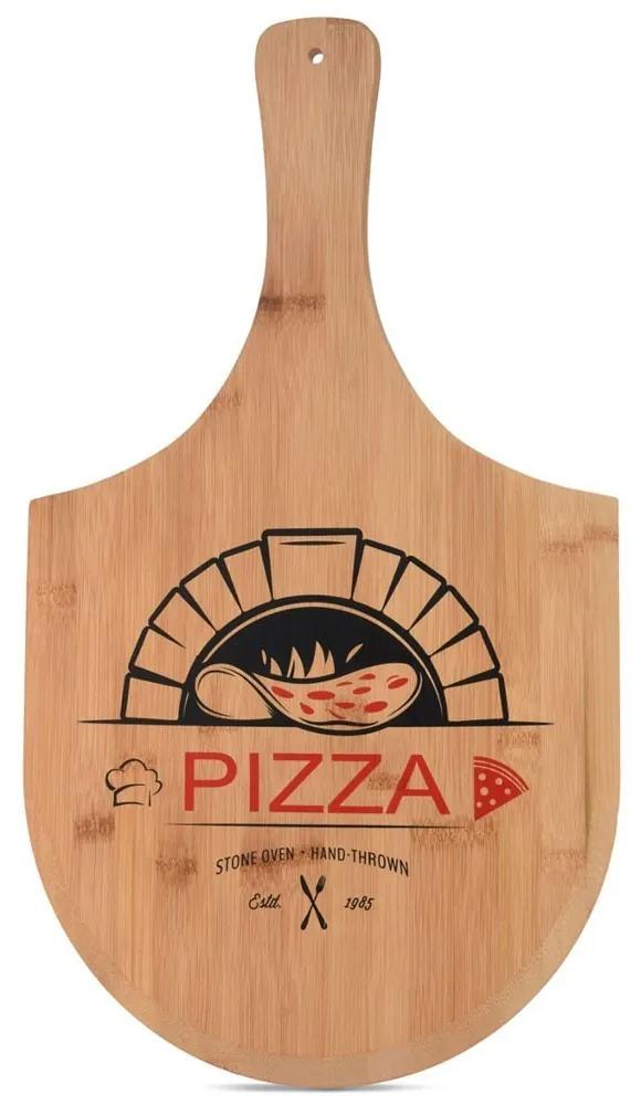 DekorStyle Bambusová doska na pizzu Stone Oven