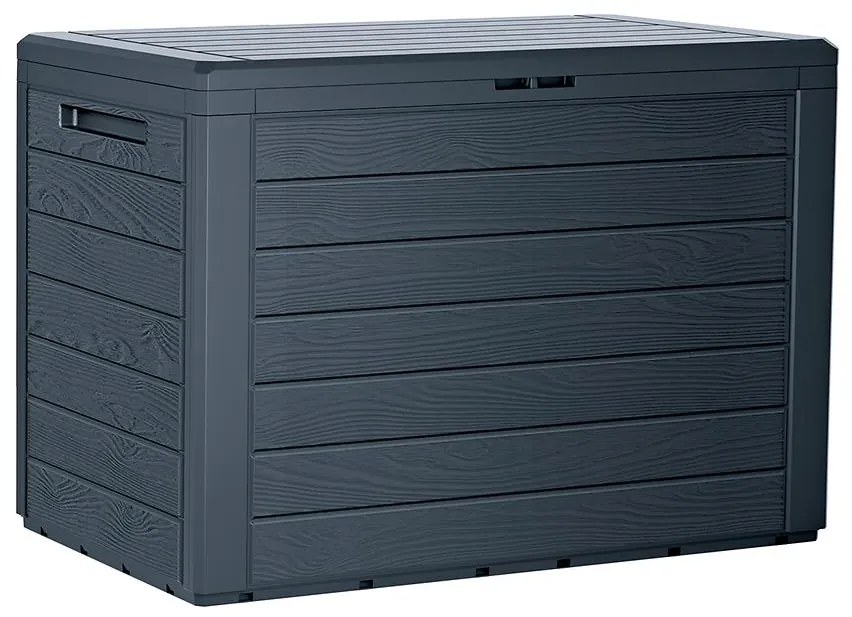 Záhradná truhlica Woodebox - Antracit