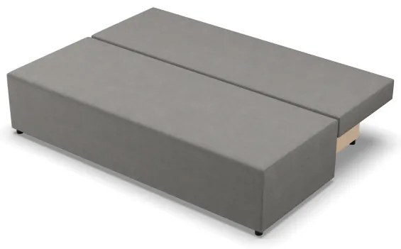 Dvojmiestna pohovka FERMO Kronos rozkladacia, svetlosivá