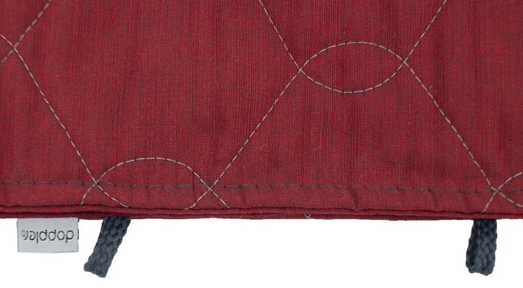 Doppler FUSION SLIM 2428 - polster na záhradnú stoličku a kreslo, bavlnená zmesová tkanina