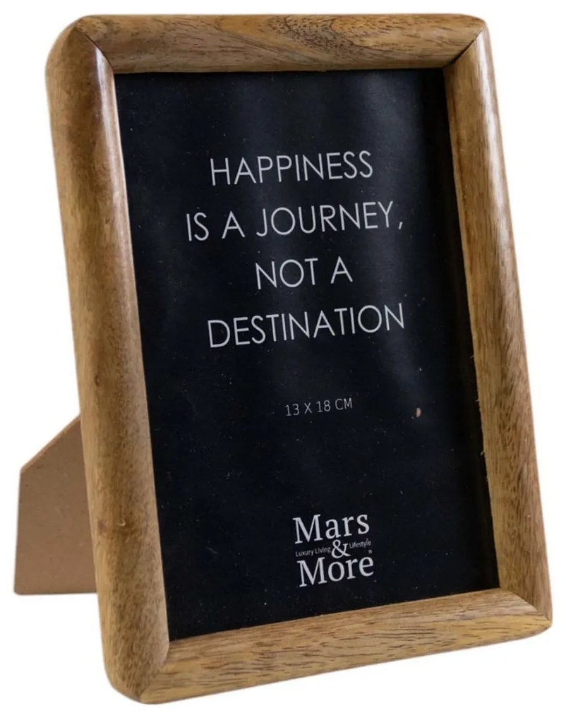 Drevený fotorámik z mangového dreva  - 15*2*20cm / 13*18cm