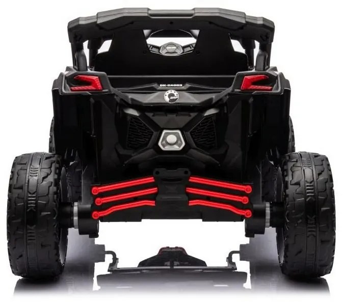 Baby Mix Detské elektrické autíčko Buggy Hornet,červená