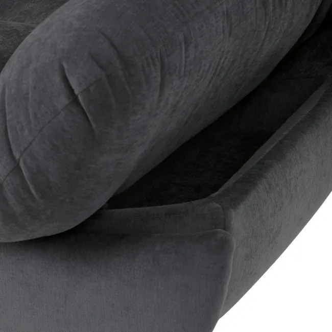 Polohovacie kreslo sivé, elektrické TV-7089 GREY2