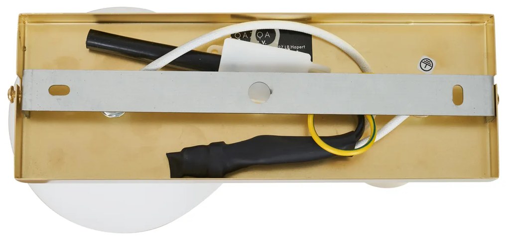 Moderné stropné svietidlo mosadzné 2-svetelné naklápacie - Lesly