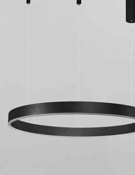 LED luster Motif 100 čierne stmievateľné