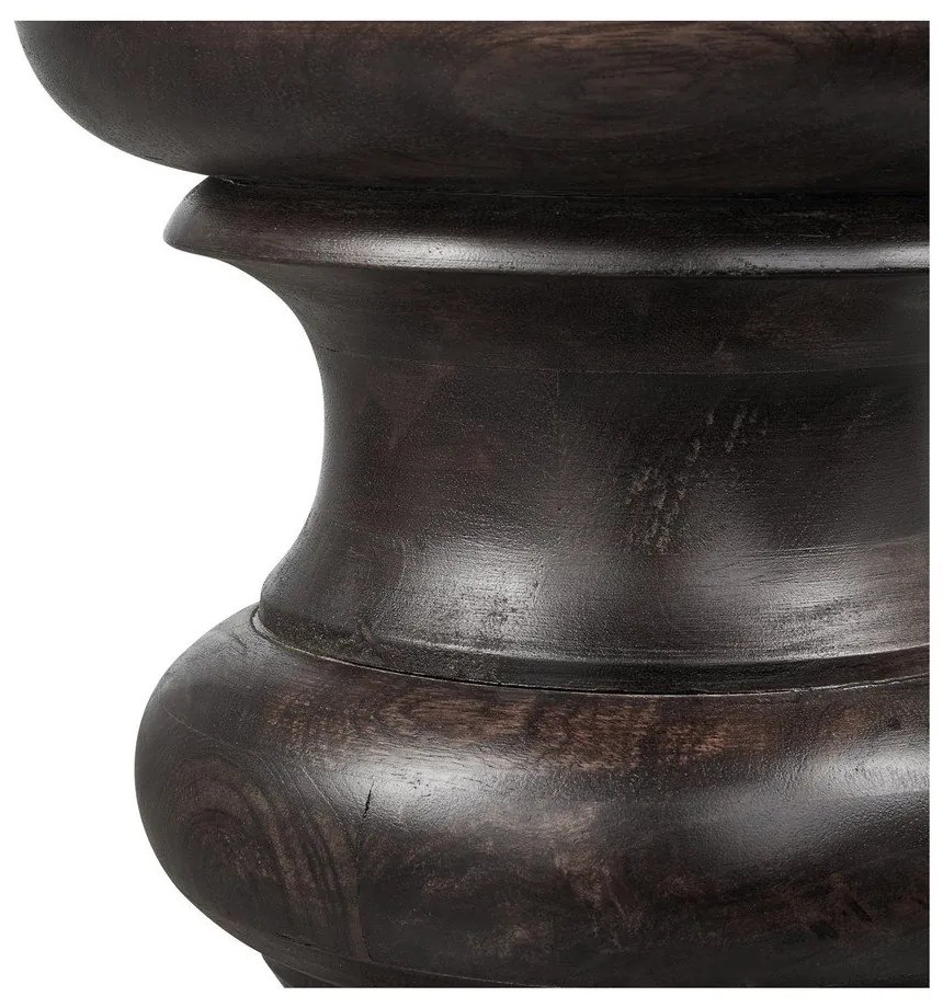 Okrúhly odkladací stolík z mangového dreva ø 30 cm Jonah – WOOOD