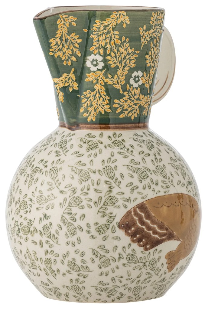 Bloomingville Kameninový džbán Hezha Green 1,5 l