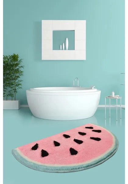 Kúpeľňová predložka KARPUZ 60x100 cm melón