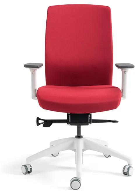 Kancelárska ergonomická stolička BESTUHL J2 WHITE BP — viac farieb, bez podhlavníka Modrá 214