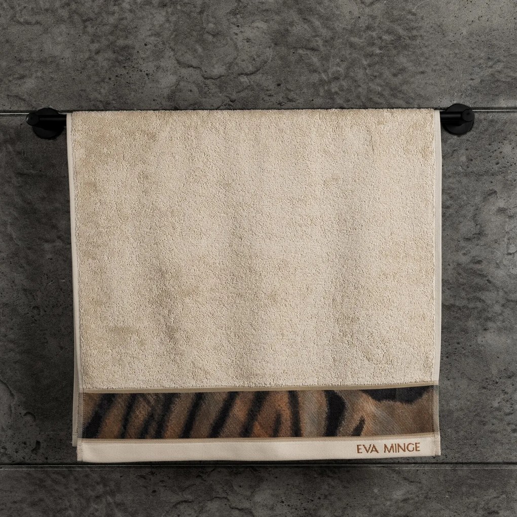 BAVLNENÝ UTERÁK EVA MINGE23 50X90 CM BÉŽOVÁ